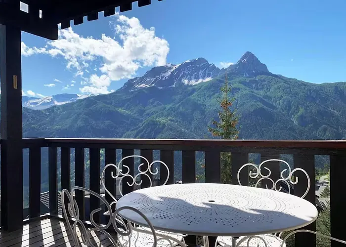 Apartment Mountain View Bright In Pra Loup *